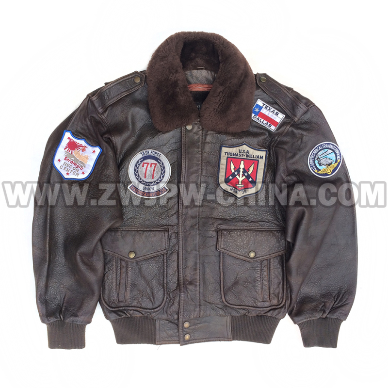 G-1 Leather Flight Jacket - Leather Jacket AW/504401