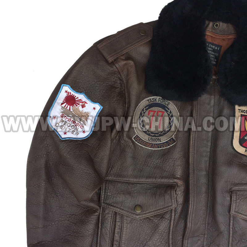 G-1 Leather Flight Jacket - Leather Jacket AW/504409