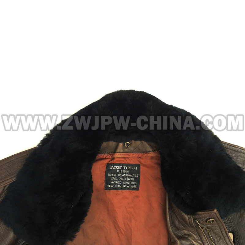 G-1 Leather Flight Jacket - Leather Jacket AW/504409