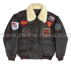 G-1 Leather Flight Jacket - Leather Jacket AW/504402