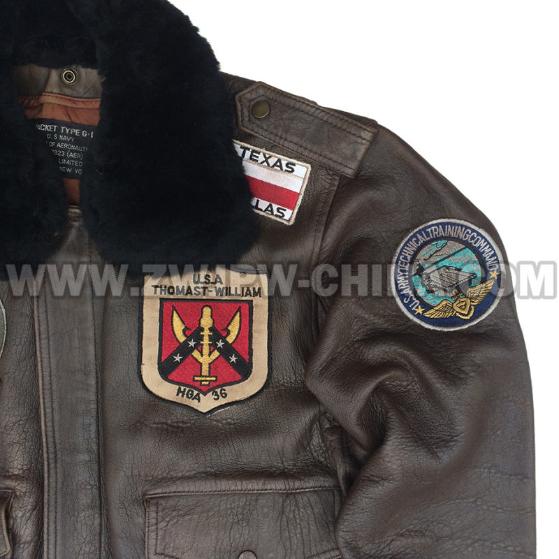 G-1 Leather Flight Jacket - Leather Jacket AW/504409