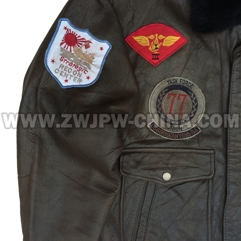 G-1 Leather Flight Jacket - Leather Jacket AW/504407