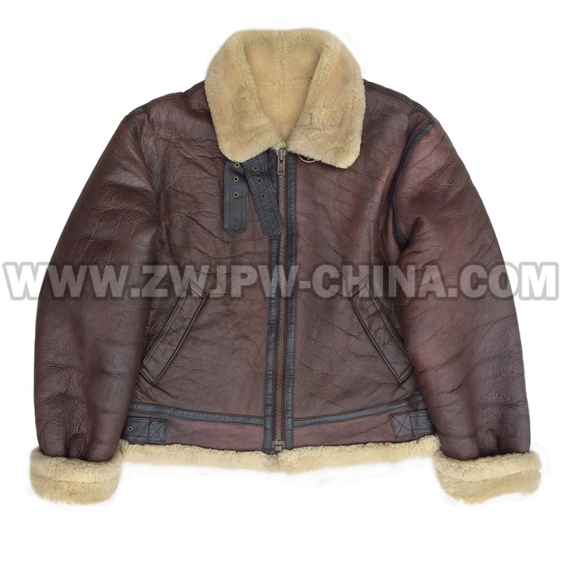 B-3 Leather Flight Jacket - Leather Jacket AW/5040303