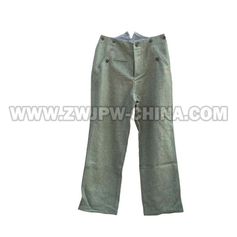 German WW2 Army  M36 Soldier Cotton Field Suit Uniform WIinter Gray Woolen