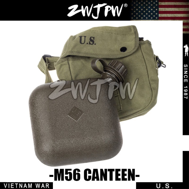 US WW2 Army Square Canteen