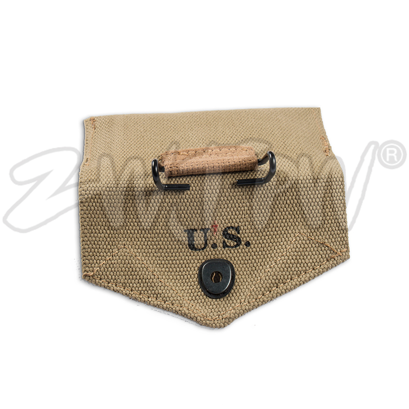 WW2 US ARMY M1942 FIRST AID POUCH PURE RIBBON WITH HOOK HIGH-QUALITY