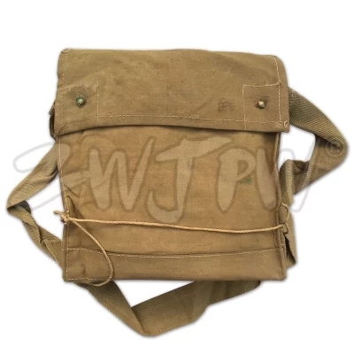 WW2 UK PROTECTIVE MASK BAG 1941-1944 P37 POUCH Bag Gas Mask Pouch ORIGNAL