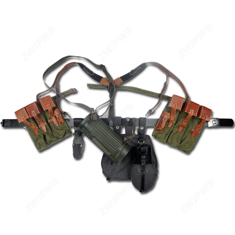 WW2 Army MP44 Canvas pouch Equipment Conbination