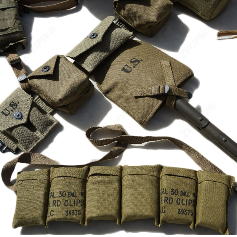 WW2 US AIRBORNE M1 Equipment Combination D-DAY Normandy M36 M1911 M1910 M7