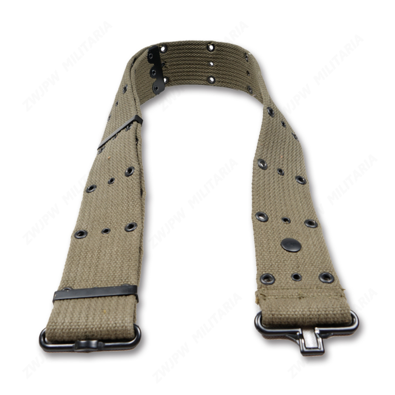 US WW2 Army M1936 Pistol Canvas Belts Ammo Braces Army Green