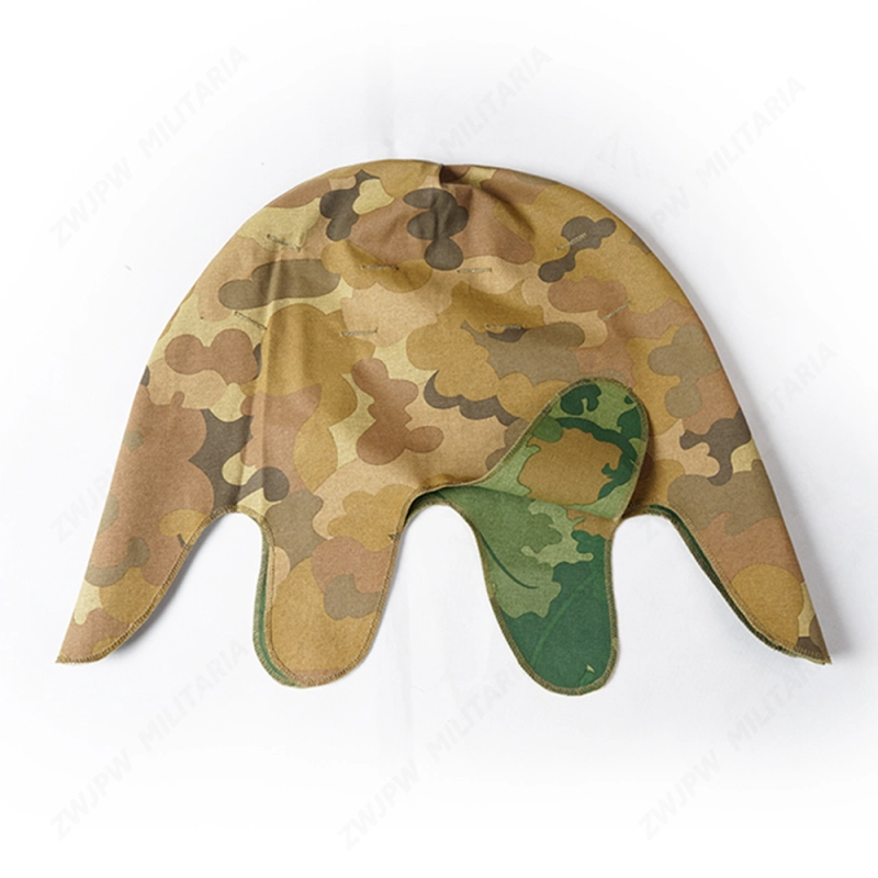 WW2  US ARMY MITCHELL HELMET COVER TWO-SIDED OUTDOOR FIELD OPERATIONS TRAVEL HELMET COVER