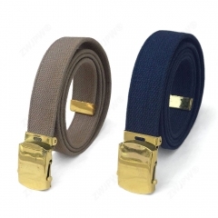 WW2 US  ARMY TYPE 65 CANVAS  Belt KHAKI AND BLUE