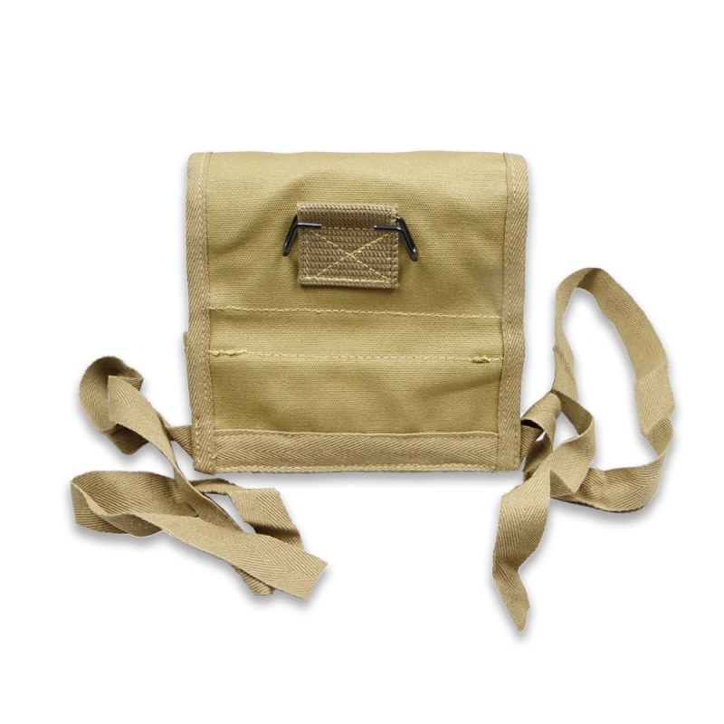 WW2 US ARMY USMC Two Pocket POUCH CANVAS BAG WITH HOOK