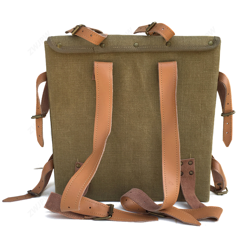 Japan WW2 Army Linen Flax Backpack