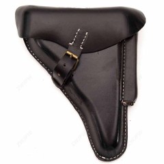 German WW2 Army Walther P08 Genuine Leather Holster （Brown）