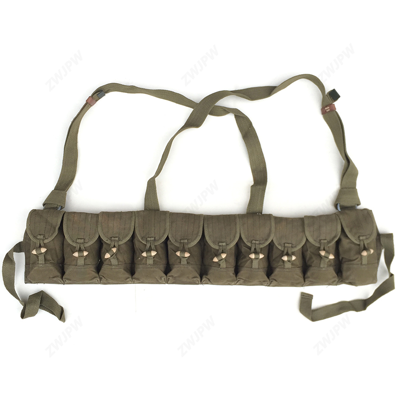 Chinese Vietnam War Army Type 56 Half Pouches （10 Bag）