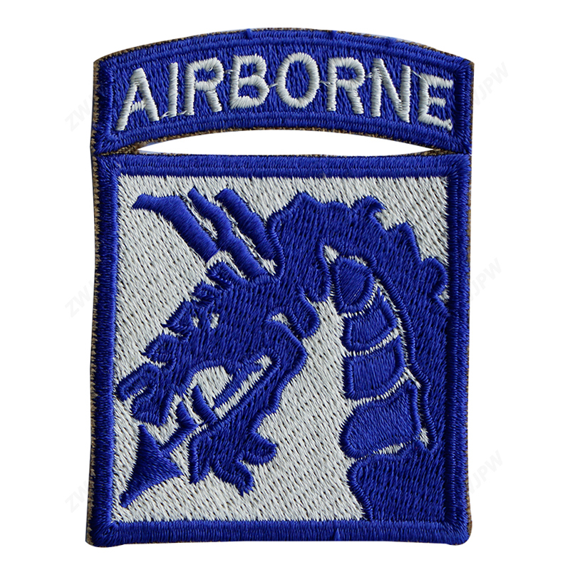 WW2 US Army (18th) Airborne Corps Sky Dragons Patch Badge