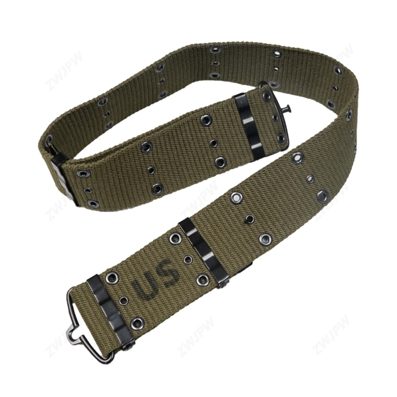 Vietnam war US M1961 M1956 belt pure cotton tactical belt copy export Length 1.25 meters, width 5.8 cm