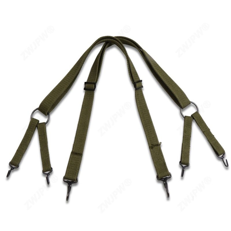 WWII WW2 US USMC M1944 SUSPENDER BACKPACK STRAP COMBAT FIELD EQUIPMENT BELT  US10308