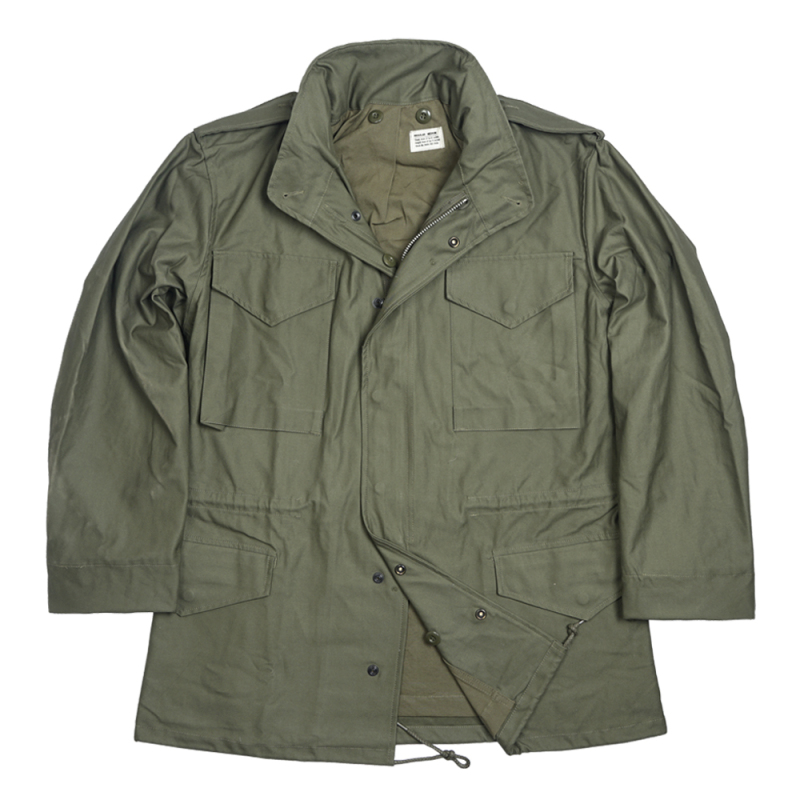 ww2 Korean War Vietnam War US Army M65 jacket Trench Coat Retro Cotton Satin uniform high quality