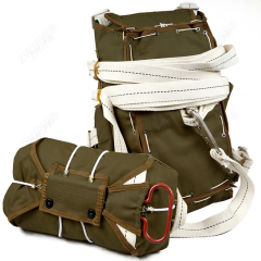 WWII WW2 US World war ii American paratrooper t-5 parachute backpack system without parachute film props d-day 101 82