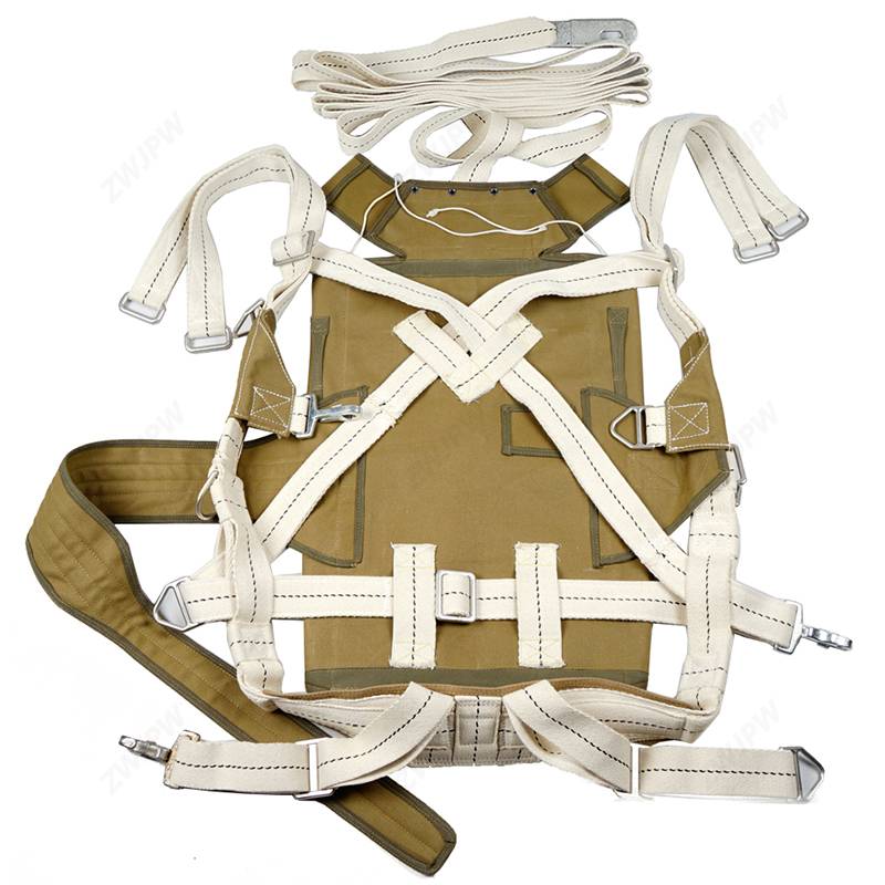 WW2 US ARMY American paratrooper t-5 parachute backpacks without parachute film props 10182 Normandy landing