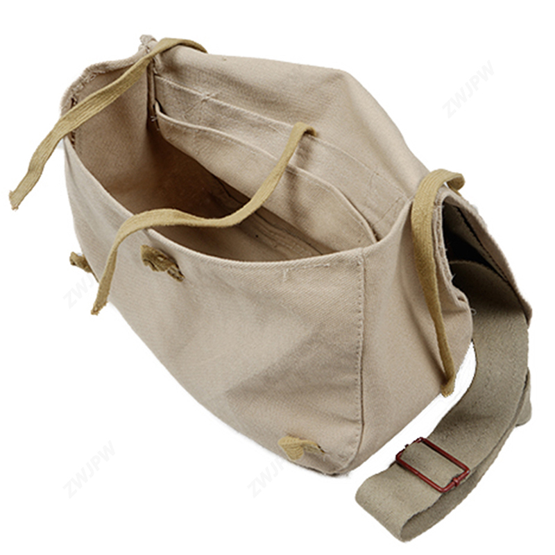 WWII ARMY 80% coton POUCH GIGH QUALITY JUNK CLUTTER BAGS LIGHT COLOR