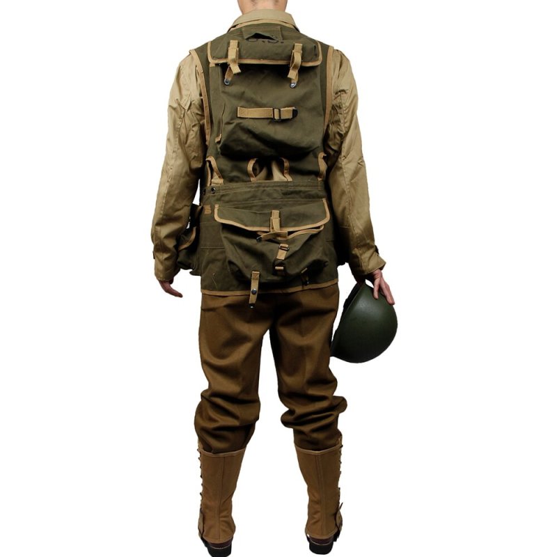 WW2 Cotton Reproduction Of The Original Lining U.S. ARMY M41 Field F/W Version D-DAY uniform and medical combination