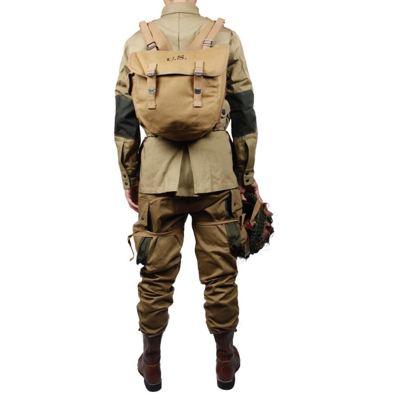 WW2 US Army Military ARMY M42 soldiers COTTON FASHION Paratrooper uniform and Garland equipment group（no shooes，no helmet）