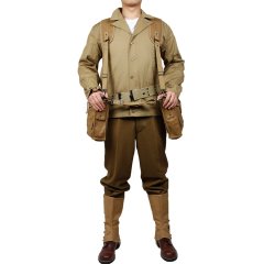 WW2 Cotton Reproduction Of The Original Lining U.S. ARMY M41 Field F/W Thickening Version D-DAY uniform and medical combination
