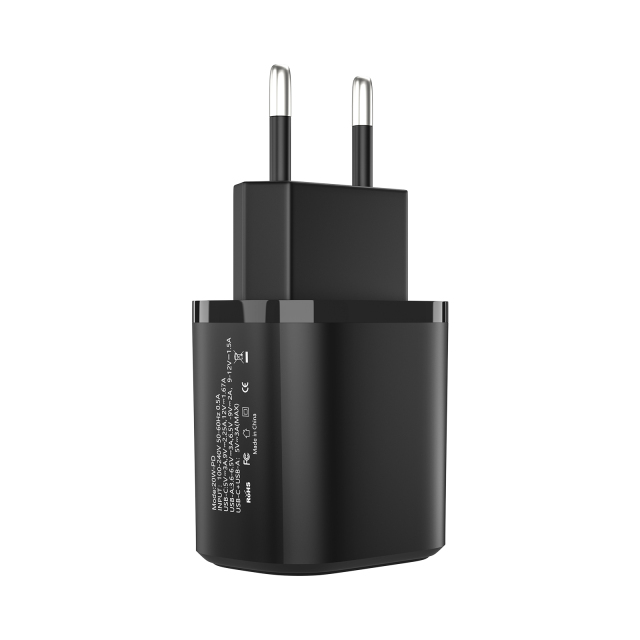 ESEEKGO PD-S01 Set 1A1C QC3.0+PD20W Wall Charger with C-C data cable