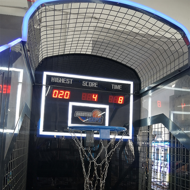 Shooting Hoops 7 Basketball Game Machine
