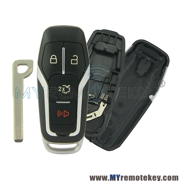 M3N-A2C31243800 Smart key case 4 button for Ford Fusion P/N 164-R8109