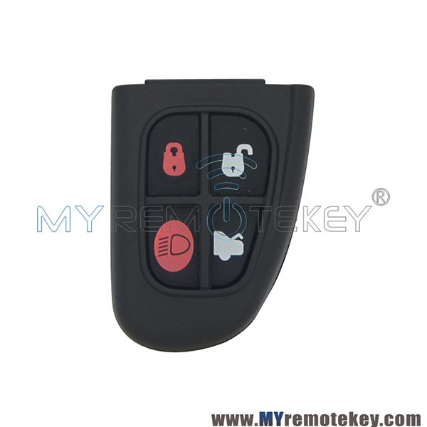 Flip remote key fob case shell for Jaguar X S FO21 4 button