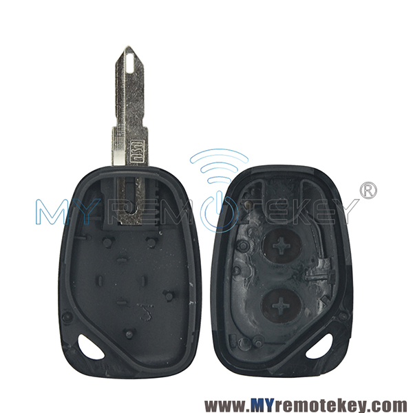 Remote key shell case for Renault Master Traffic 2002 - 2010 2 button NE73