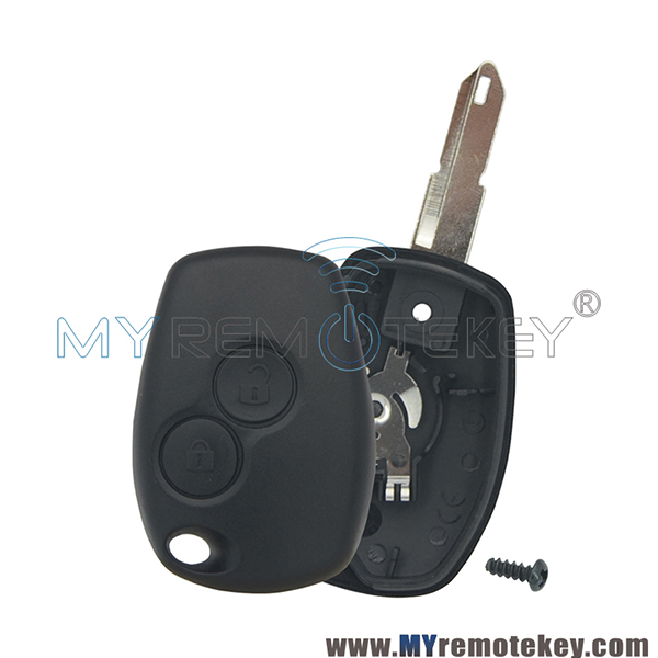 Remote key shell for Renault 2 button NE73