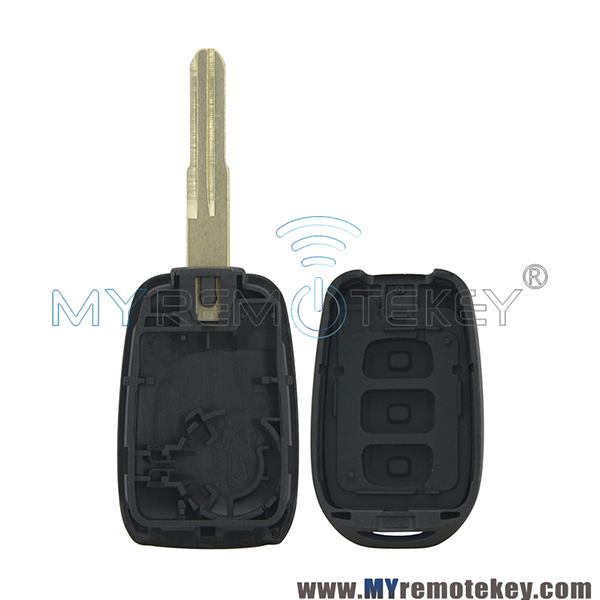 Remote car key case shell 3 button for Renault Duster Sandero Kwid 2016 2017