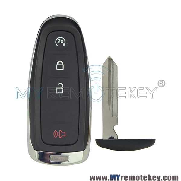 M3N5WY8609 Smart key shell 4 button for Ford Edge Explorer Focus Escape Taurus Lincoln MKX 2012 - 2013