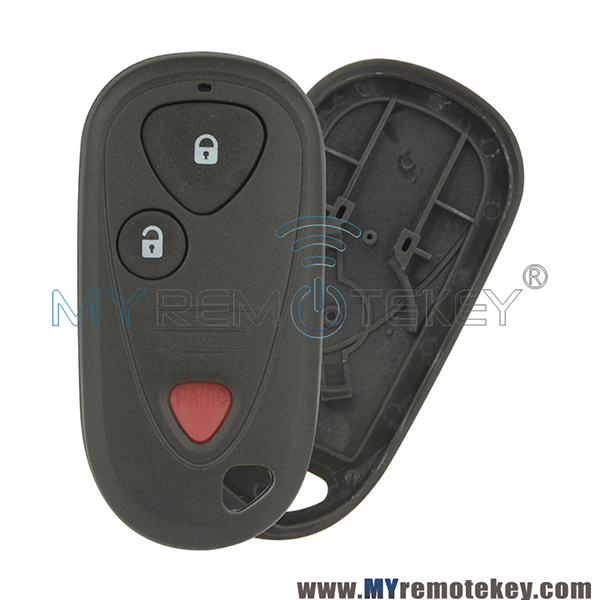 E4EG8D-444H-A OUCG8D-387H-A OUCG8D-355H-A Remote fob shell 2 button with panic for Acura MDX NSX RSX 2001-2006