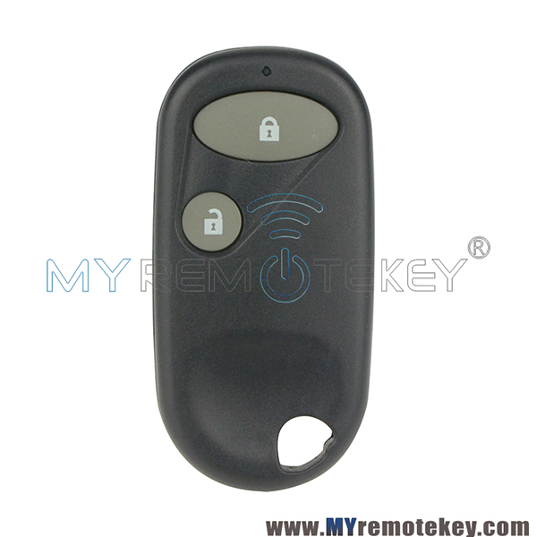 1 pack Remote key fob shell case 2 button for Honda Civic CR-V Element Insight 2001 - 2005