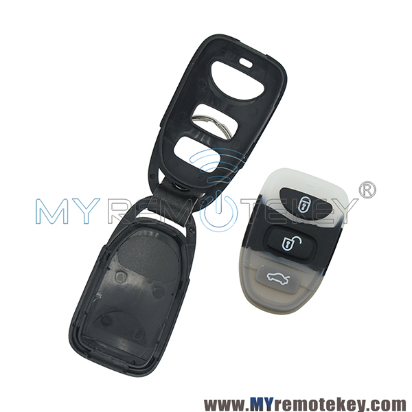 Remote fob shell case for Hyundai Kia 3 button