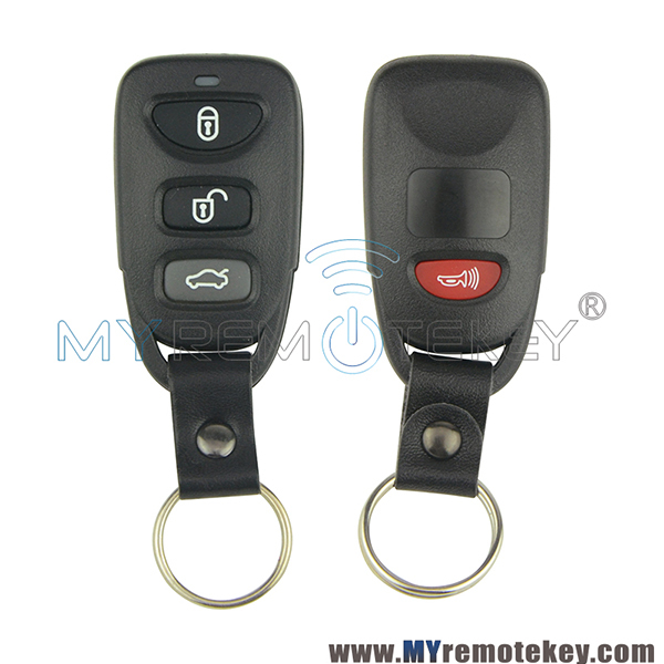 Remote fob shell case for Hyundai Kia 3 button with panic
