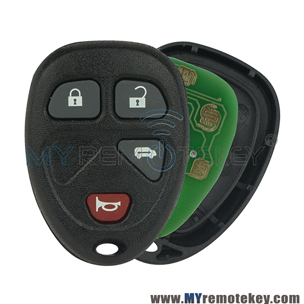 KOBGT04A Remote key fob for Buick Terraza Chevrolet Uplander Pontiac Montana 4 button 315mhz