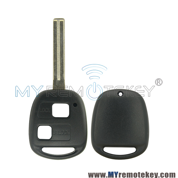 Remote key shell case for Lexus TOY48 long 2 button