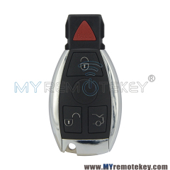 IYZDC07 Smart key 3 button with panic 315Mhz 434Mhz BGA for Mercedes E350 C350 ML350 SLK350 GLK350 2009-2012