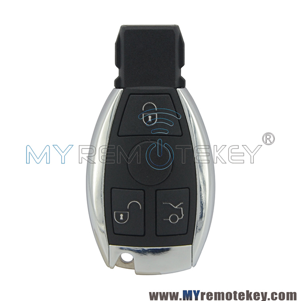 IYZDC07 Smart key 3 button 434Mhz 315Mhz BGA for Mercedes Benz E Class S Class C Class Sl Class CL Class 2000 - 2014