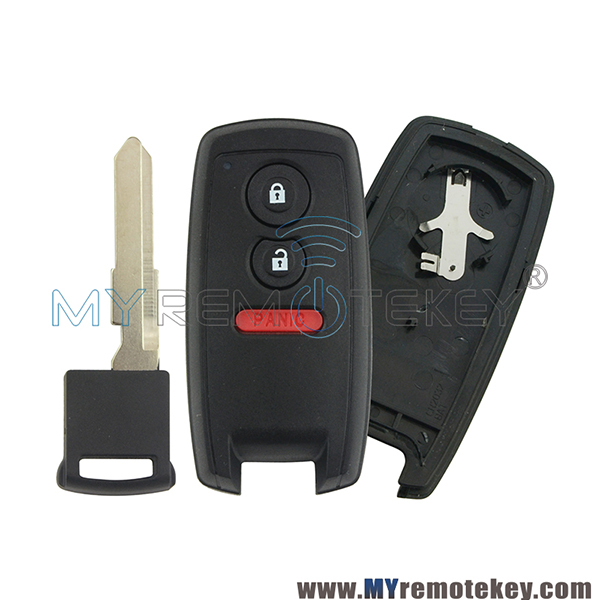KBRTS003 37172-64J00 Smart key case shell 2 button with panic for Suzuki GRAND VITARA SX4 2006 2007 2008 2009 2010