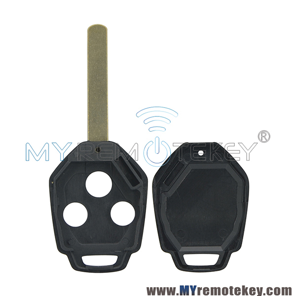 Remote key shell case 3 button DAT17 for Subaru Outback Tribeca Legacy Impreza Liberty Forester 2010 2011 2012 2013 2014