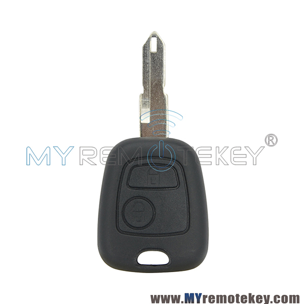 Remote key shell for Citroen Peugeot 2 button NE72