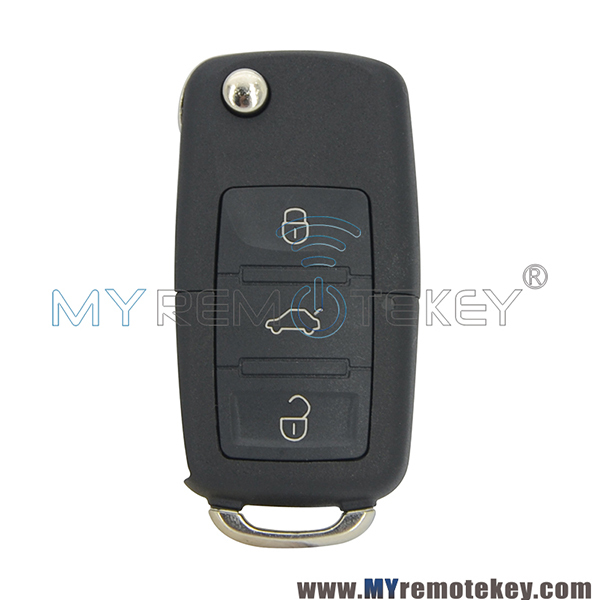 1J0 959 753 N Remote key for VW 3 button 434mhz 1J0959753N
